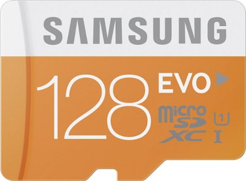  Samsung - 128GB microSD Class 10 UHS-1 Memory Card