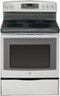 GE - 5.3 Cu. Ft. Self-Cleaning Freestanding Electric Range - Stainless steel-Front_Standard