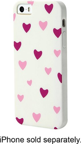  Dynex™ - Case for Apple® iPhone® 5 and 5s - White/Purple