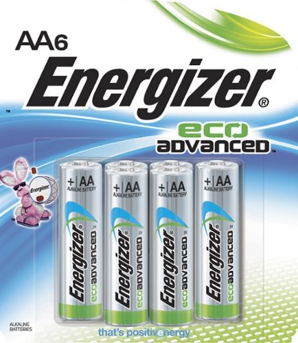  Energizer - EcoAdvanced AA Batteries (6-Pack)