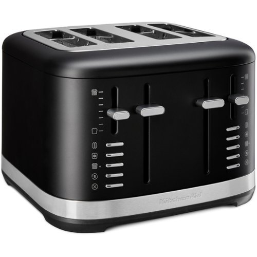 KitchenAid - 4 Slice Toaster - Black Matte