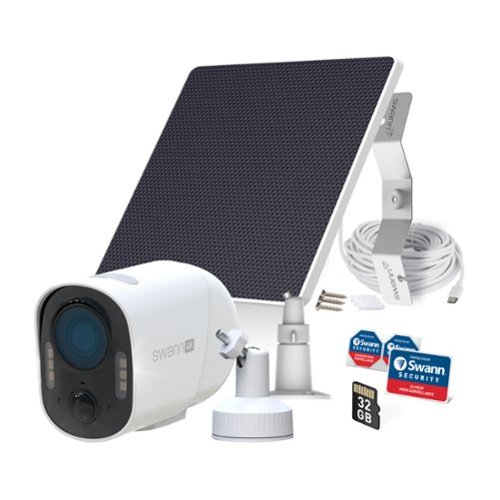 Swann Xtreem 4K Eco Security Camera, Solar, Motion Detect, Color