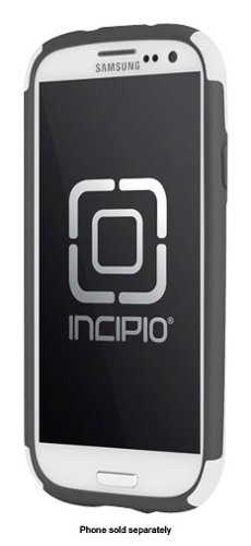  Incipio - DualPro Case for Samsung Galaxy S III Cell Phones - White/Gray