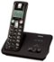 RCA - RCA-2101-1BKGA DECT 6.0 Expandable Cordless Phone - Black-Angle_Standard