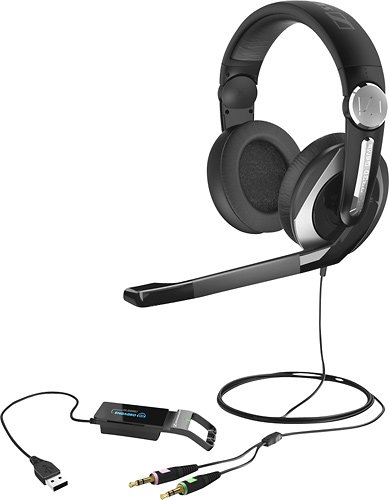  Sennheiser - Gaming Headset with Microphone - Black