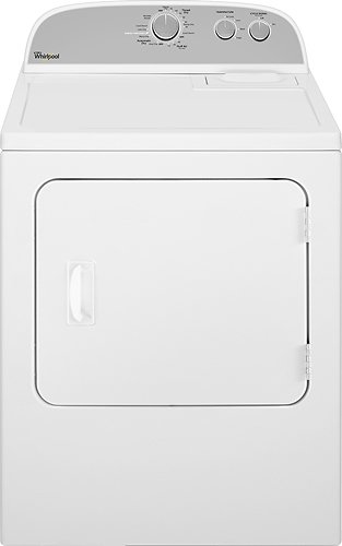  Whirlpool - 7.0 Cu. Ft. 15-Cycle Gas Dryer - White