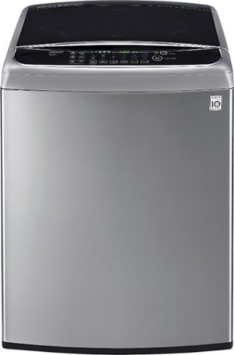  LG - 4.9 Cu. Ft. 12-Cycle High-Efficiency Top-Loading Washer - Graphite Steel