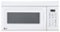 LG - 1.8 Cu. Ft. Over-the-Range Microwave - Smooth White-Front_Standard