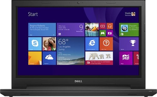  Dell - Inspiron 15.6&quot; Touch-Screen Laptop - AMD A6-Series - 4GB Memory - 500GB Hard Drive - Black
