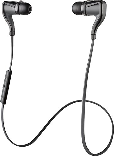  Plantronics - BackBeat GO 2 Wireless Earbud Headphones - Black
