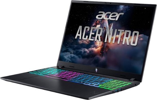 Acer Nitro V – 16 WUXGA 165Hz Gaming Laptop - Intel Core 7 240H 2024 - NVIDIA GeForce RTX 5050 – 16GB Memory – 512GB Storage - Obsidian Black BUY IN DUBAI