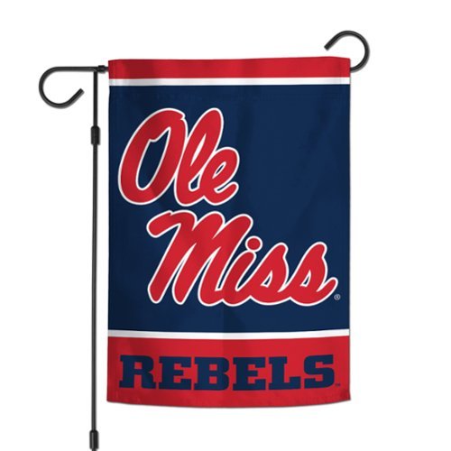 WinCraft - Ole Miss Rebels 12" x 18" Double-Sided Garden Flag - Multicolor-Front_Standard 