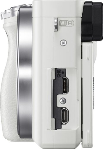 Sony Alpha a6000 Mirrorless Camera with 16 50mm Lens White