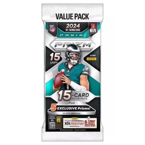 PROMOTION PACK2024 プロモーションパック12枚 2024 Panini Prizm Football Jumbo Value 12-Box Case | DA Card World