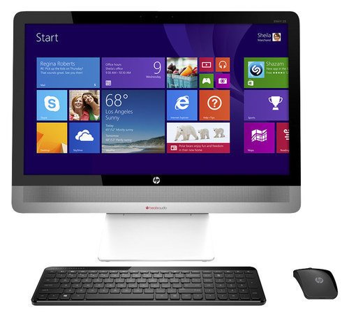  HP - Refurbished 23&quot; Touch-Screen All-In-One - Intel Core i5 - 8GB Memory - 1TB Solid State Hybrid Drive - Multi