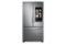 Samsung - 28 cu. ft. 3-Door French Door Refrigerator with Family Hub - Stainless Steel-Front_Standard