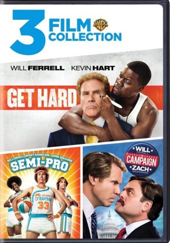  3 Film Collection: Will Ferrell - Get Hard/Semi-Pro/The Campaign [2 Discs] [DVD]