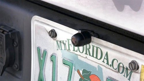 Metra License Plate Back-Up Camera - Black WHERE TO BUY