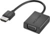 Insignia™ - HDMI-to-VGA Adapter - Black-Front_Standard