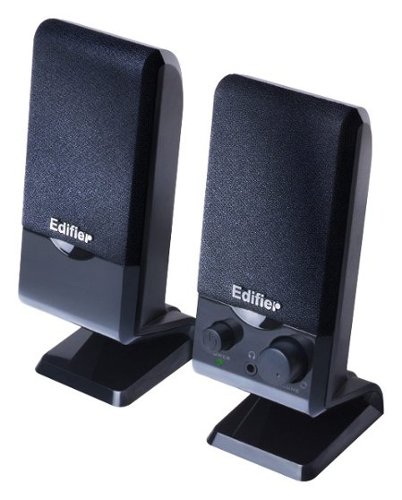  Edifier - M1250 2.0 Computer Speakers (2-Piece) - Black