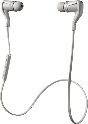  Plantronics - BackBeat GO 2 Wireless Earbud Headphones - White