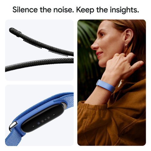 Google Fitbit Air - Screenless Fitness and Health Tracking - Works with Android and iOS - Obsidian - (2026) WORLDWIDE DELIVERY