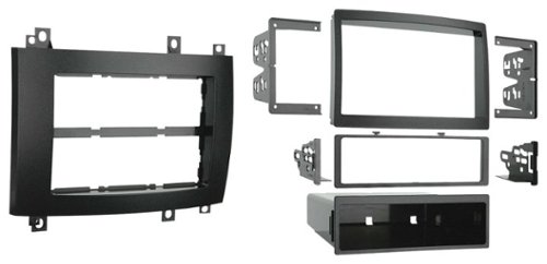 Metra - Dash Kit for Select 2003-2007 Cadillac CTS DIN DDIN - Black