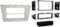 Metra - Dash Kit for Select 2009-2013 Mazda 6 DIN DDIN - Silver-Angle_Standard