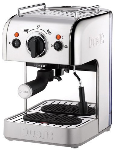  Dualit - 3-in-1 Espresso Machine - Stainless-Steel
