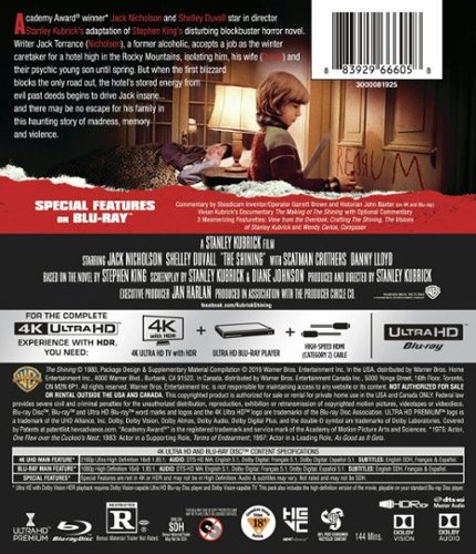 少年忍者 The Shining Star Blu-ray The Shining Blu-ray (International Cut) (United Kingdom)