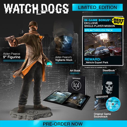  Watch Dogs Limited Edition - Xbox One