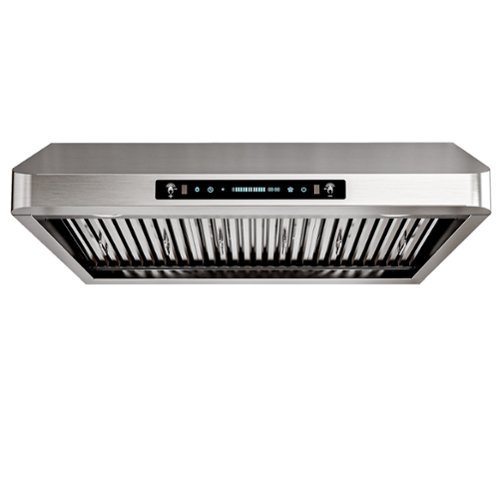 Onefly - 36 inches - Externally Vented - Under cabinet Range Hood - Stainless Steel-Front_Standard 