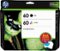 HP - 60 2-Pack Ink Cartridges + Photo Paper - Black/Cyan/Magenta/Yellow-Front_Standard