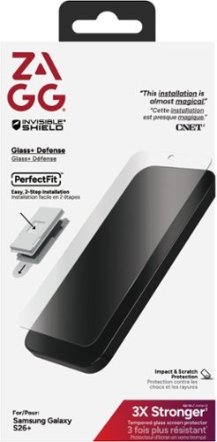 ZAGG Glass+ Defense Screen Protector for Samsung Galaxy S26+ - Clear BUY IN EUROPE
