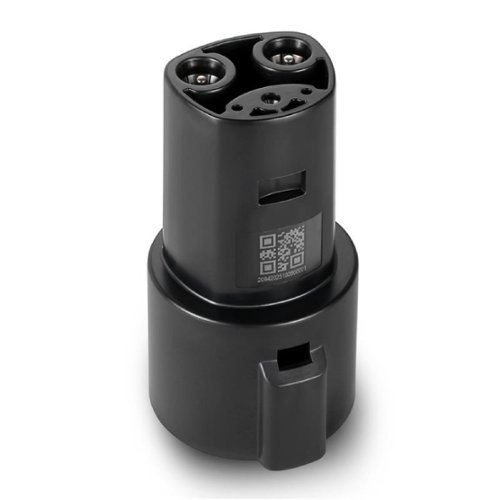Lectron - J1772 to NACS EV Charging Adapter for Tesla Model S/3/X/Y/Cybertruck, All NACS EVs -Up to 80A - Black