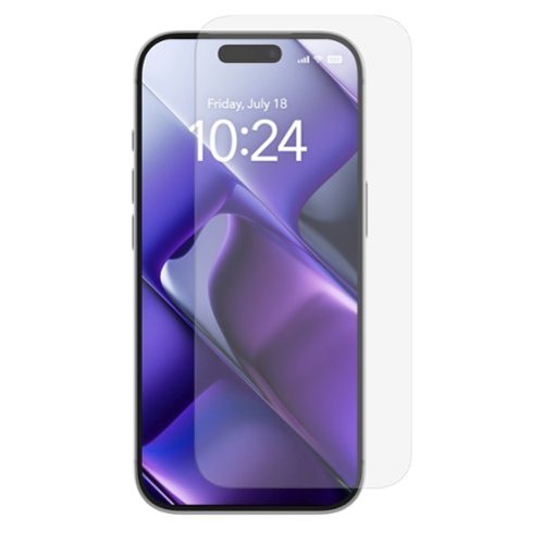 Insignia™ - Glass Screen Protectors for Apple iPhone 18 Pro/17 Pro (3-pack) - Clear