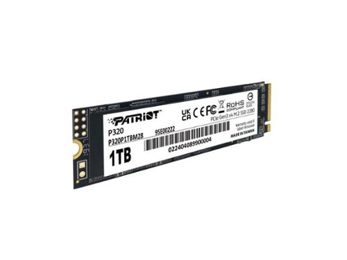 Patriot P320 M.2 2280 1TB PCI Express 3.0 x4 Internal Solid State