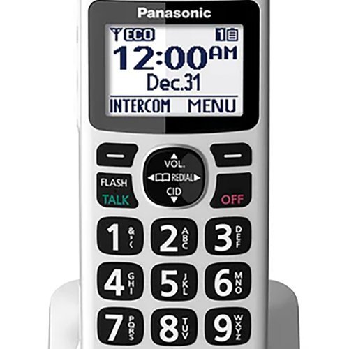Panasonic Amplified Cordless Phone Handset Accessory TGMA44 White