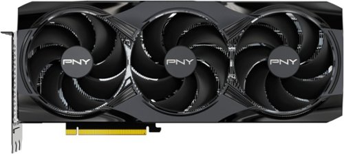 PNY - GeForce RTX 5080 16GB OC GDDR7 PCI Express 5.0 Graphics Card with Triple Fan - Black