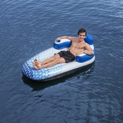 Bestway Hydro-Force: Indigo Wave - Pool Lounge GLOBAL SHIPPING
