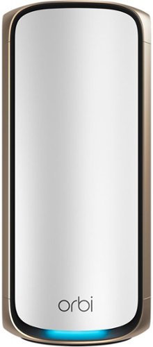 NETGEAR Orbi 970 Series BE27000 Quad-band Mesh Wi-Fi 7 Satellite – White - White