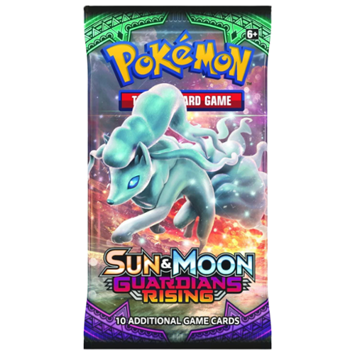 Pokemon SM2 Guardians Rising Booster Pack | Alolan Ninetales Pokemon SM2 Guardians Rising Booster Pack | Alolan Ninetales
