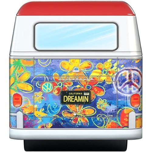 Eurographics VW Wave Hopper Bus Shaped Tin W/ Puzzle, 550 Pieces WORLDWIDE DELIVERY