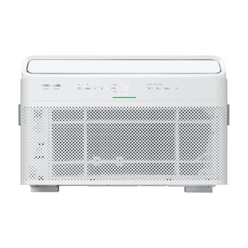 Frigidaire - Gallery 115V 10,000 BTU 450 Sq. Ft. Smart Inverter Window Air Conditioner - White