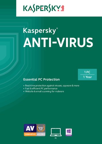  Kaspersky Anti-Virus (1-User) (1-Year Subscription)