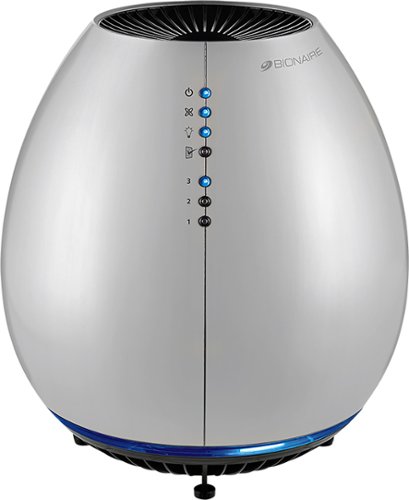  Bionaire - Egg Air Purifier - Silver