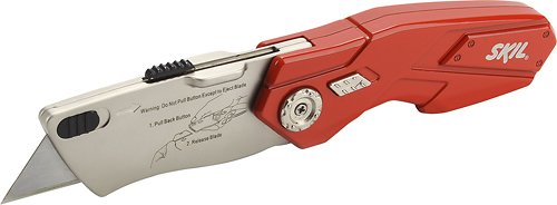  Skil - Retractable Folding Utility Knife - Red