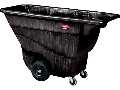 RubberMaid - Commercial Tilt Truck, 450 lbs., (FG9T1300BLA) - Black