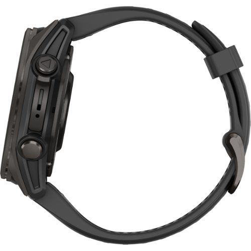 Garmin fēnix 8 AMOLED Sapphire  GPS Smartwatch 43mm Fiber-reinforced polymer - Carbon Gray DLC Titanium BUY IN EUROPE