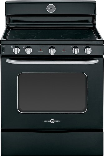  GE - Artistry Series 30&quot; Freestanding Electric Range - Black
